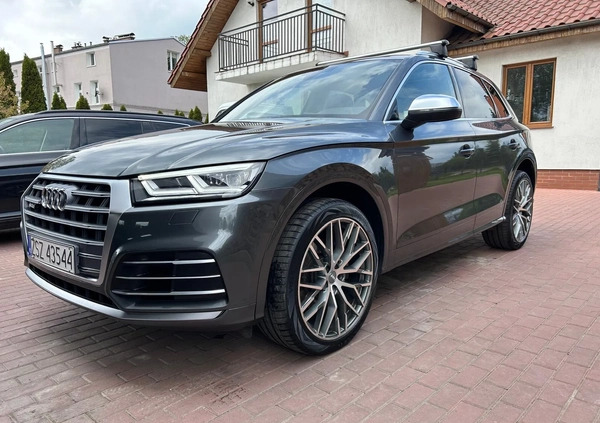 Audi SQ5 cena 178350 przebieg: 51000, rok produkcji 2019 z Szczecinek małe 37